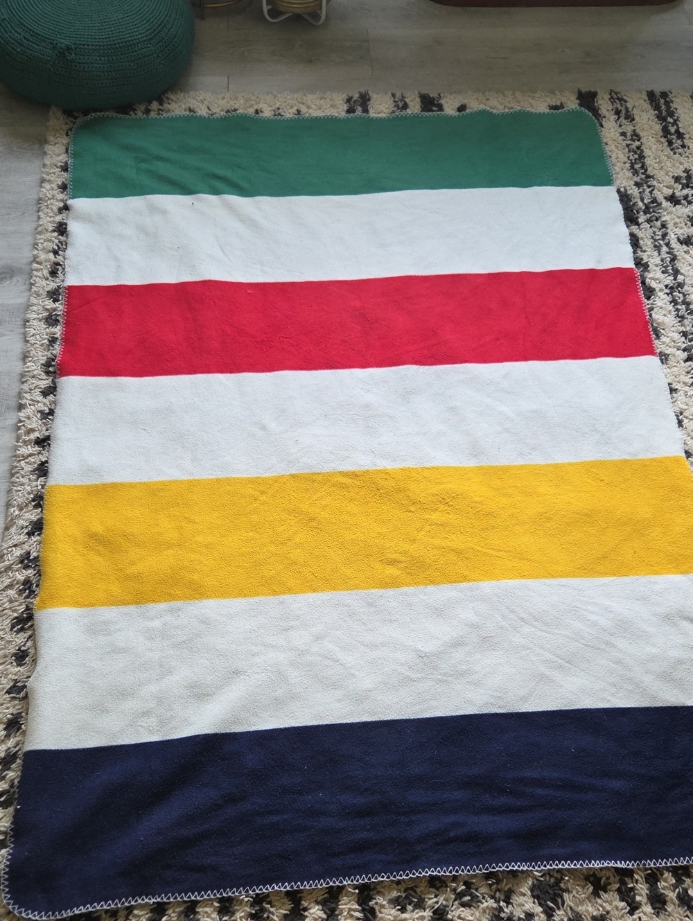 Classic HBC Polar Fleece Throw